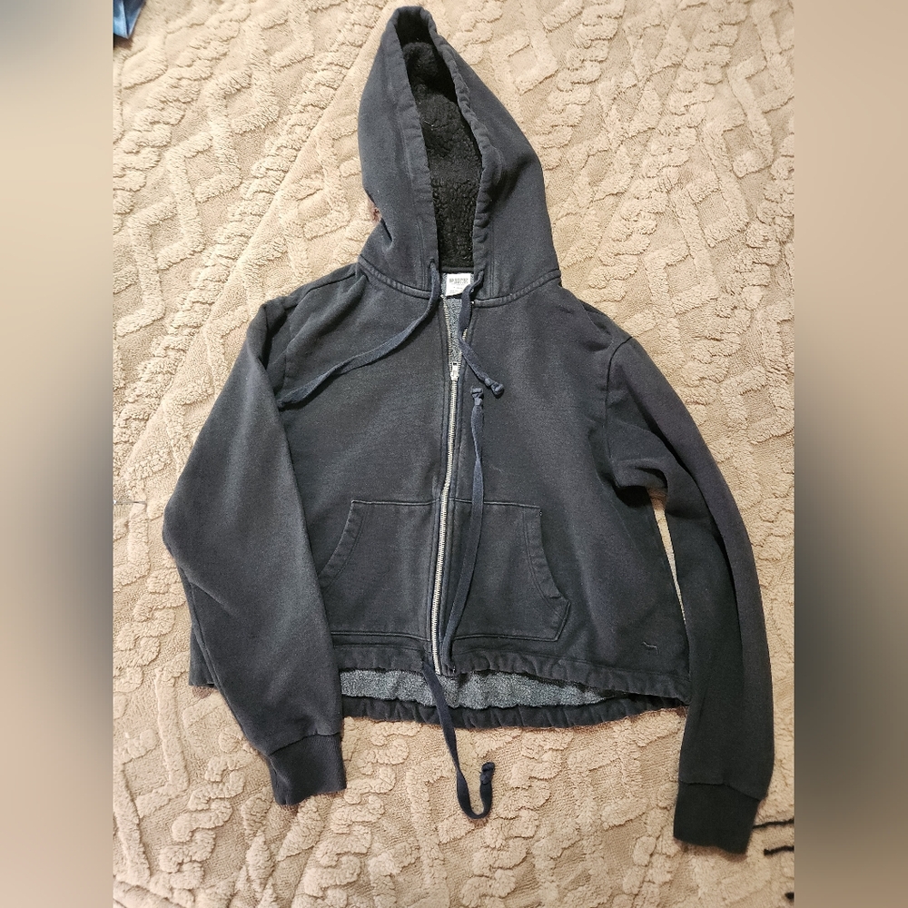Pink Black Hoodie